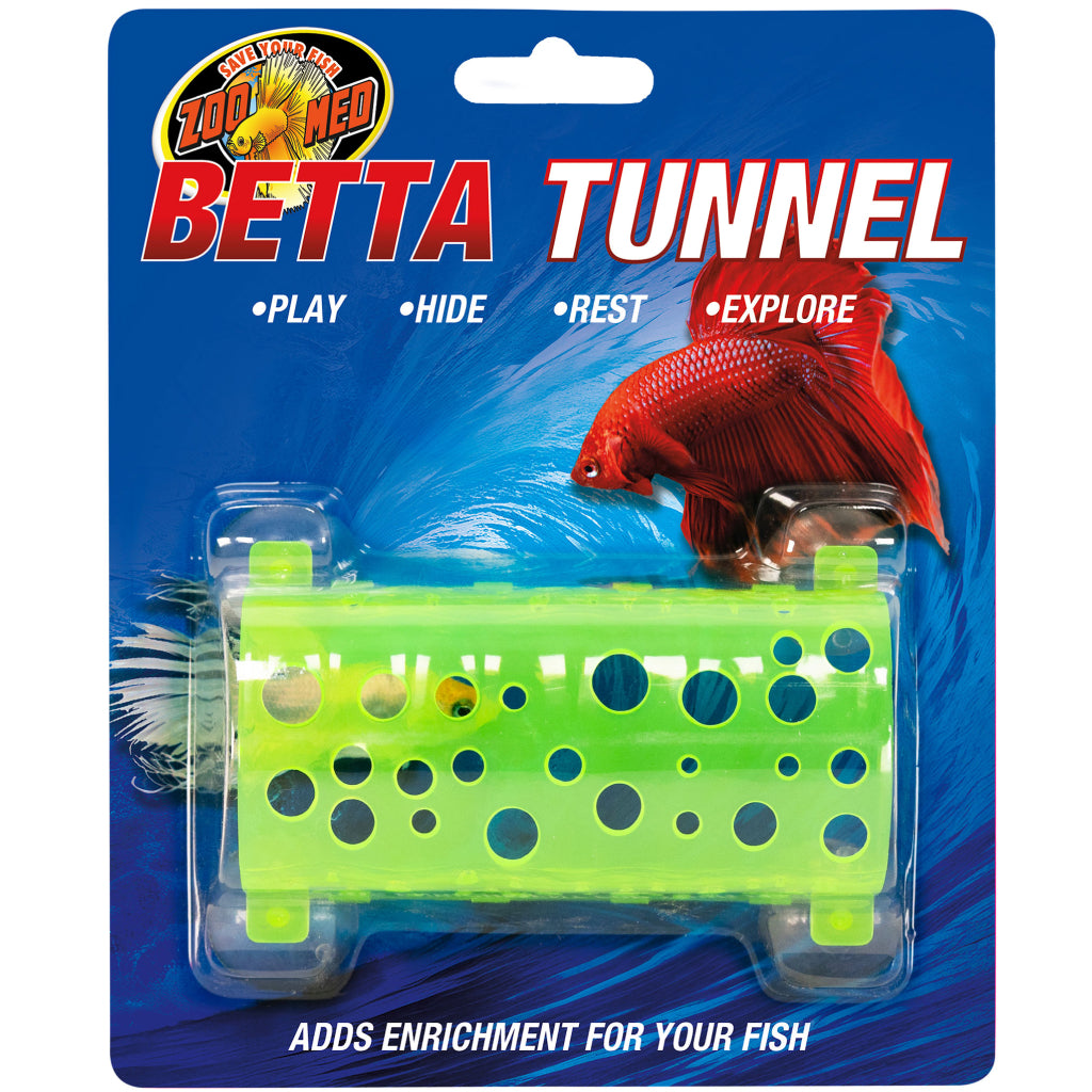 Zoo Med Betta Fish Tunnel (assorted colors)