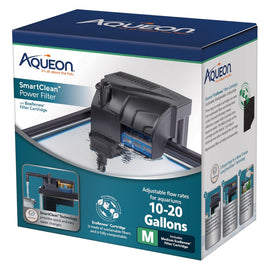 Aqueon SmartClean Power Filter with EcoRenew Filter Cartridge