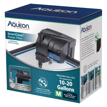 Aqueon SmartClean Power Filter with EcoRenew Filter Cartridge