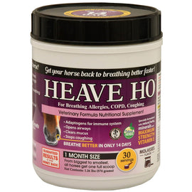 Heave Ho for Allergies, COPD & Coughing in Horses with Molasses