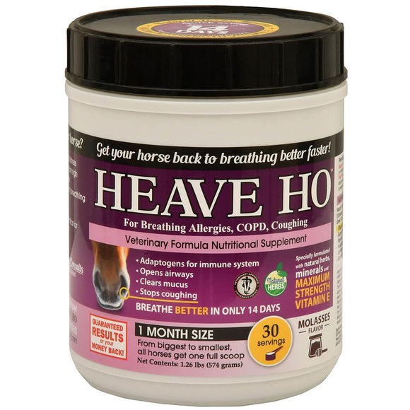 Heave Ho for Allergies, COPD & Coughing in Horses with Molasses