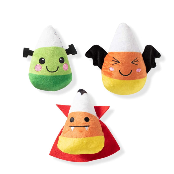 Petshop By Fringe Studio Candy Corns Small Toy For Dogs Set (3 pieces)