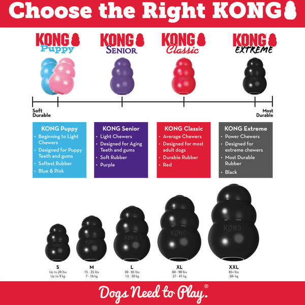 Kong Extreme Chew Toy For Dogs (Small)