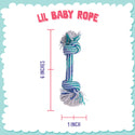 Snugarooz Lil Baby Rope Dog Toy (Small)