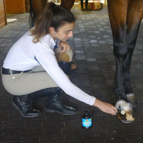 SuperShine Fast Drying Hoof Polish & Sealer Clear For Horses (8 oz)