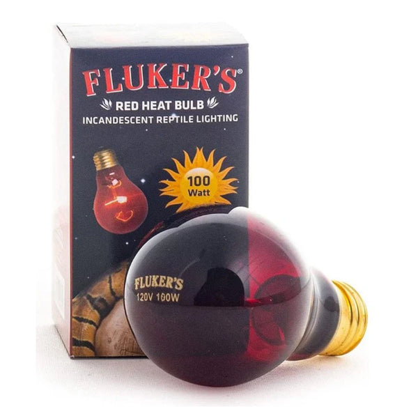 Fluker's Red Heat Bulb Incandescent Light for Reptiles