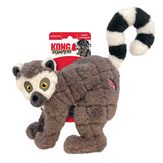 Kong Scampers Squeaky Toy For Dogs -Lemur (Medium)