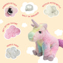 Snugarooz Tye Unicorn Plush Dog Toy (11")