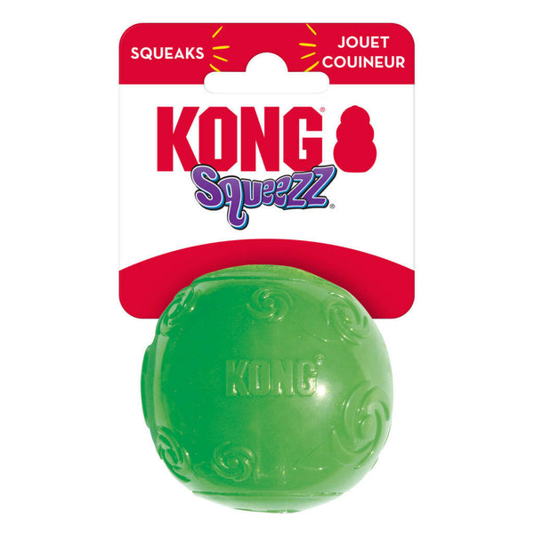 Kong Squeezz Ball Dog Toy Medium (color varies)