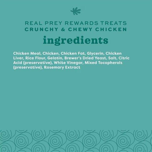 Oxbow Real Prey Chicken Ferrets Rewards Ferret Crunchy & Chewy Treats (3 oz)