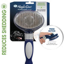 Four Paws Magic Coat Professional Series Self-Cleaning Slicker Brush For Pets