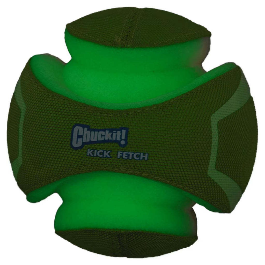 Chuckit! Kick Fetch Max Glow Toy For Dogs - Large