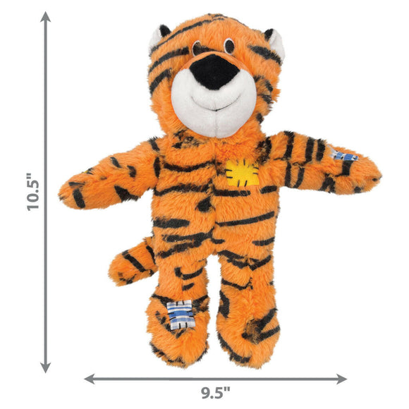 Kong Wild Knots Tiger Toy For Dogs- Medium/Large