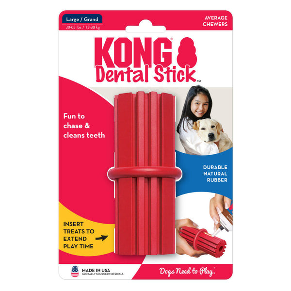 Kong Dental Stick Chew Toy For Dogs (Small)