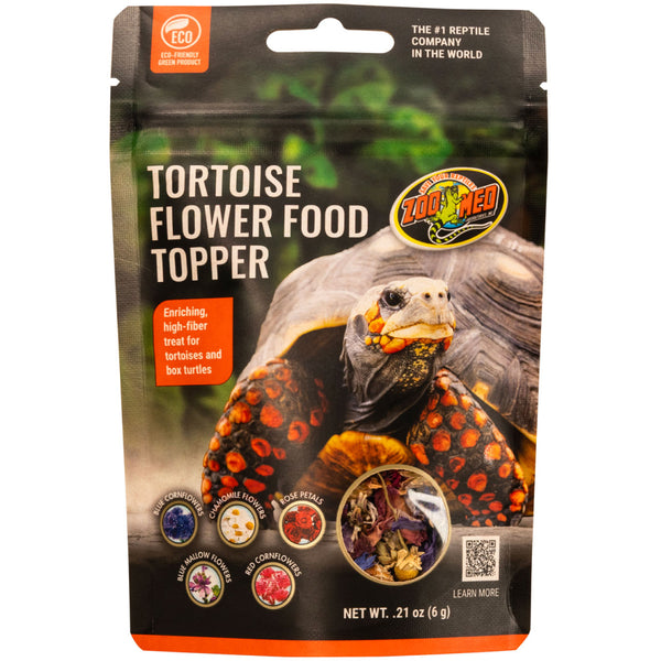 Zoo Med Tortoise & Box Flower Food Topper For Turtle