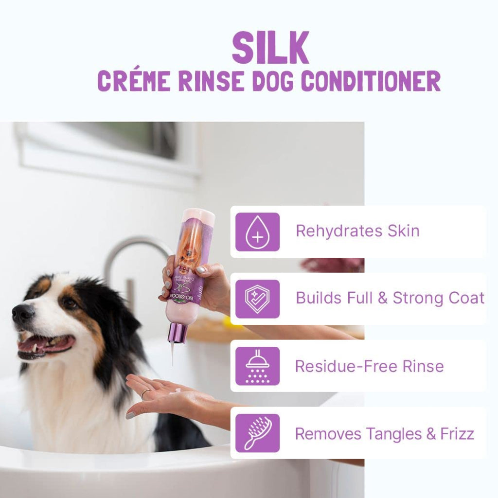 Bio Groom Silk Conditioning Cream Rinse Conditioner For Dogs