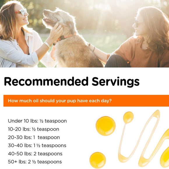 Nutri-Vet Fish Oil Liquid Supplement for Dogs (12 oz)