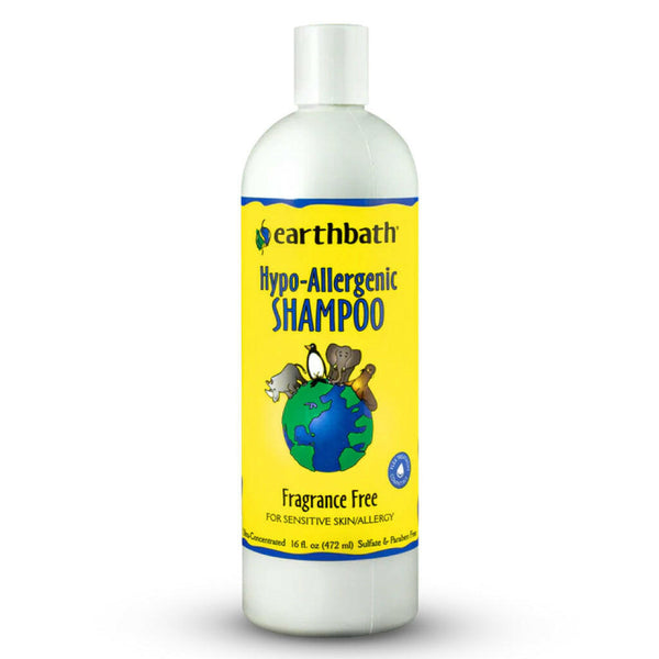 Earthbath All Natural Hypo Allergenic Shampoo For Pets (16 oz)