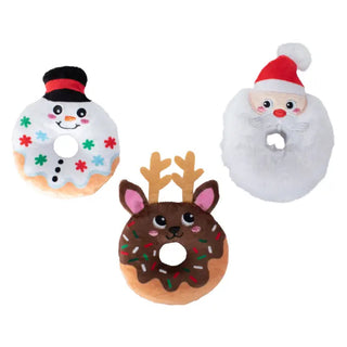 Petshop By Fringe Studio A Hole Lot of Holiday Fun Plush Toy For Dogs- 3 PC Set Small