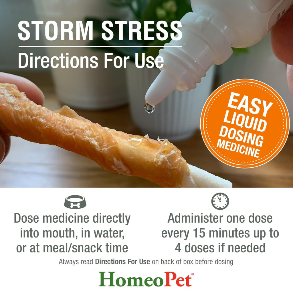 HomeoPet Storm Stress For Pets (15 ml)