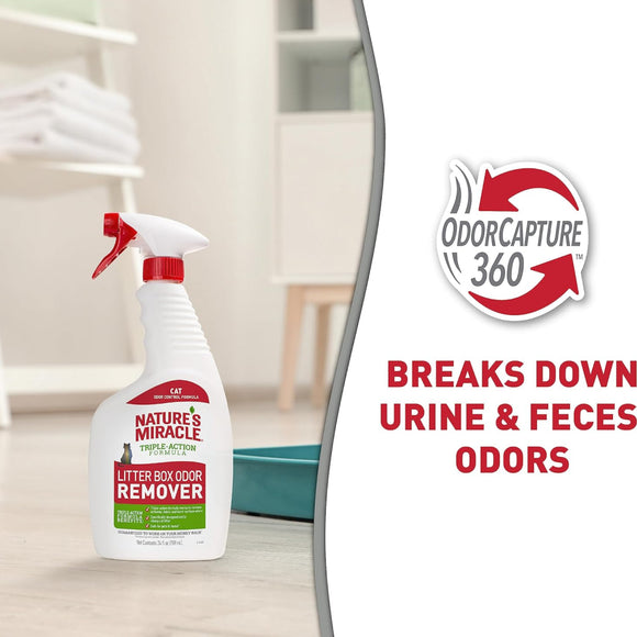 Nature's Miracle Litter Box Odor Destroyer Spray (24 oz)
