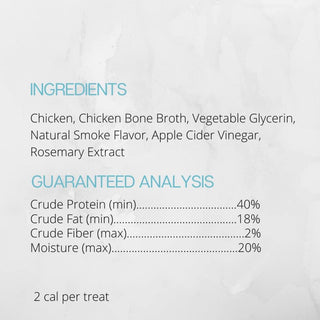 Farmland Traditions Tiny Loves Chicken with Bone Broth Jerky Dog Treats