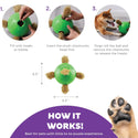 Outward Hound Snuffle N' Treat Interactive Puzzle Ball & Treat Dispenser Toy For Dogs