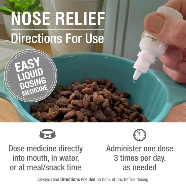 HomeoPet Nose Relief For Cats (15 ml)