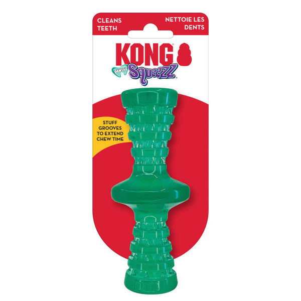 Kong Squeezz Dental Roller Chew Stick Toy For Dogs- Small