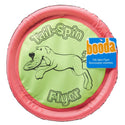 Booda Tail-Spin Flyer Soft Bite Frisbee Toy For Dogs- Color Varies