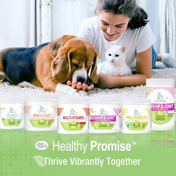 Four Paws Healthy Promise Multivitamin Soft Chews Supplement For Dogs (120 ct)