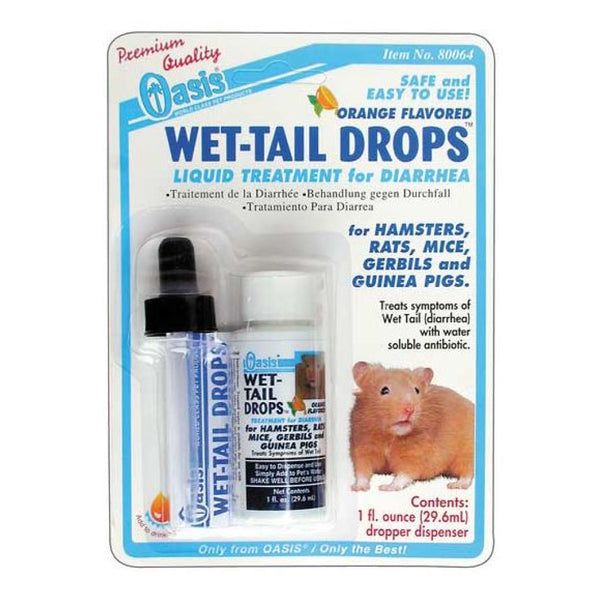 Oasis Wet-Tail Drops Liquid Treatment for Diarrhea (1 oz)