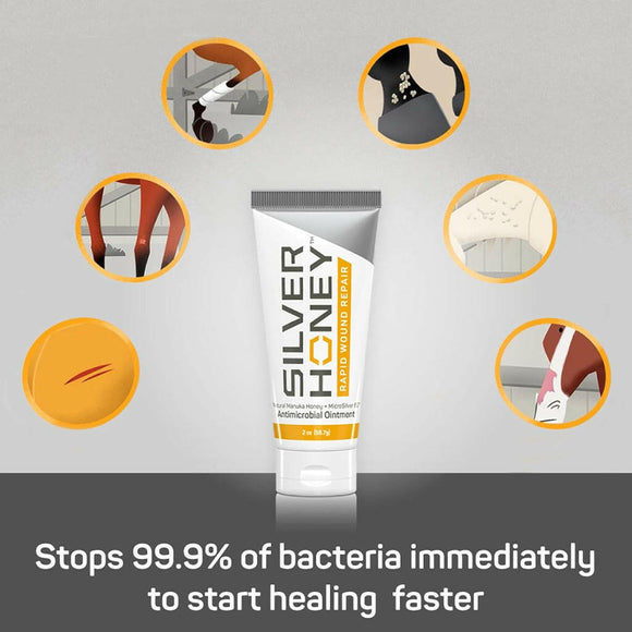 Absorbine Silver Honey Rapid Wound Repair Ointment For Pets (2 oz)