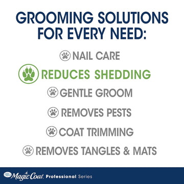 Four Paws Magic Coat Professional Series 2-in-1 Combo Pin and Bristle Brush For Dogs