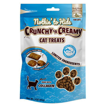 Fieldcrest Farms Nothin' to Hide Collagen Cat Treats -Tuna Flavor