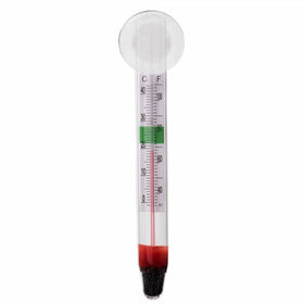 Aquatop Floating Glass Aquarium Thermometer with Suction Cup Mount