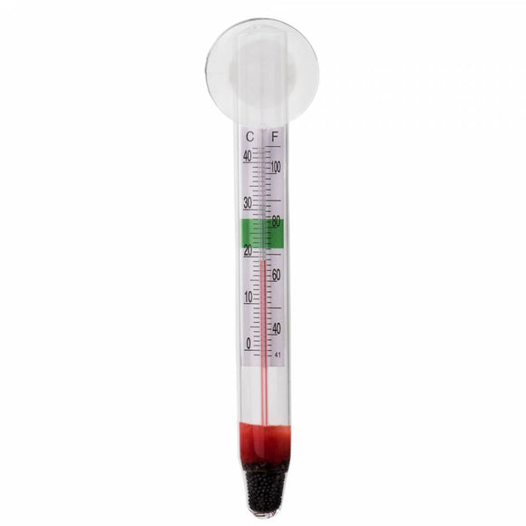 Aquatop Floating Glass Aquarium Thermometer with Suction Cup Mount