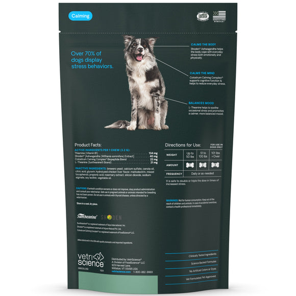 Long Lasting Calm & Confident Chews for Dogs