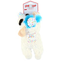 Multipet Lamb Chop with Birthday Hat Plush Dog Toy 10.5"