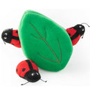 Zippy Paws Burrow Ladybug and Leaf Interactive Toy For Dog (Medium)
