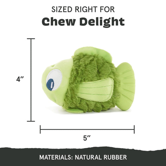 BARK Drop The Bass Rip & Reveal Fetch Tough Treat Dispensing Dog Chew Toy