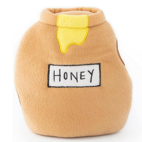 Zippy Paws Burrow Honey Pot Interactive Plush Toy For Dog (Large)