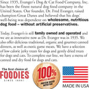 Evanger's Nothing But Natural Free-Range Buffalo Recipe Jerky Dog Treats (4.5 oz)