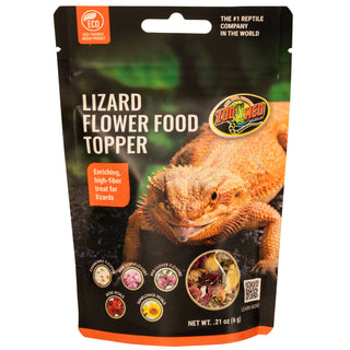 Zoo Med Lizard Flower Food Topper - Reptile Food Supplement