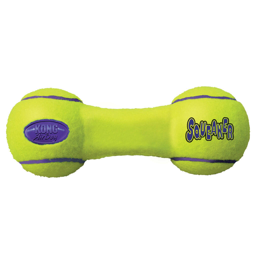 Kong Air Dog Squeaker Dumbbell Toy For Dog- Small