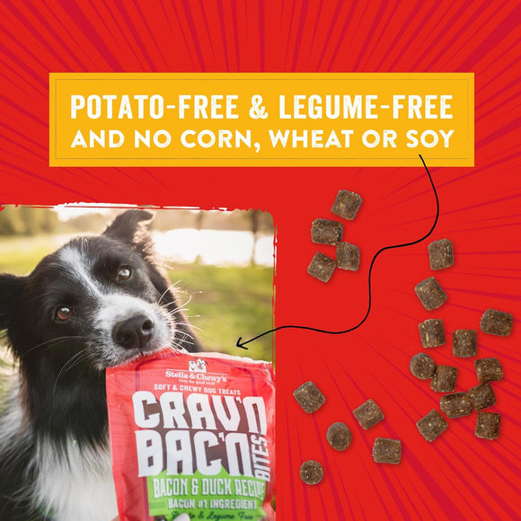 Stella & Chewy's Crav'n Bac'n Bites Bacon & Chicken Recipe Dog Treats (8.25 oz)