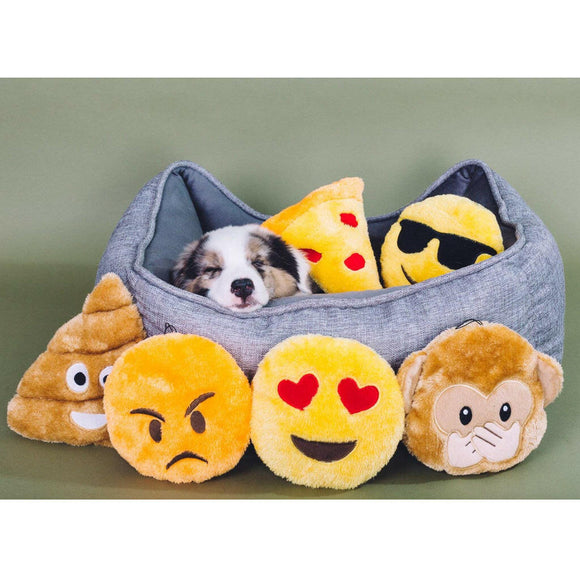 Zippy Paws Squeakie Nomnomz Pizza Squeaky Plush Toy For Dog (Medium)