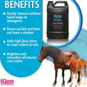 EQyss Grooming Products Premier Natural Botanical Coat Shampoo for Horses