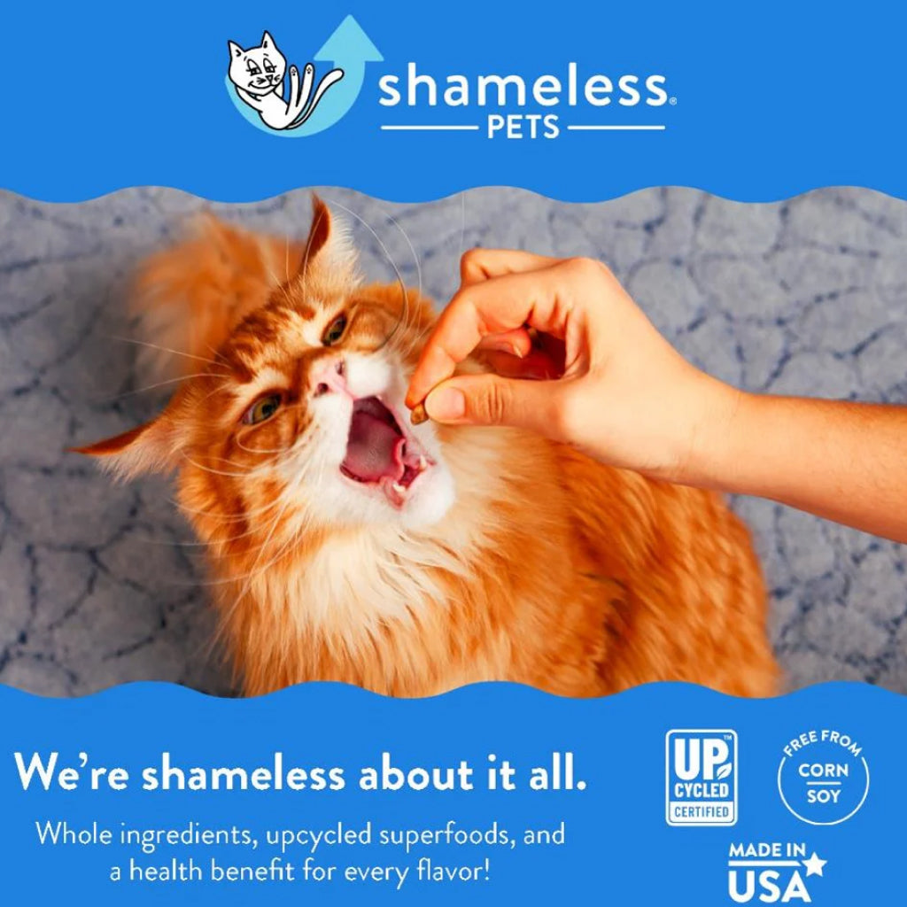 Shamless Pets For the Most Dapper of Feline Celebrations Crunchy Treats For Cats (2.5 oz)