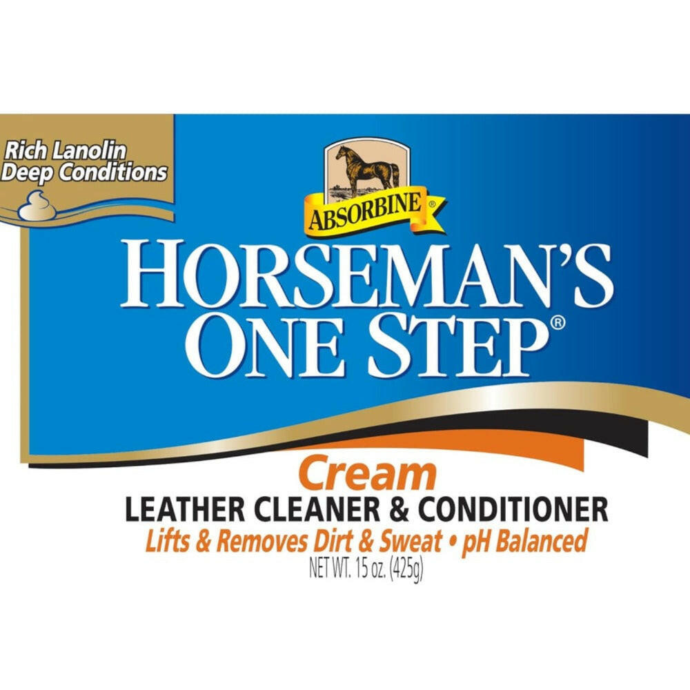 Absorbine Horseman's One Step Leather Cleaner & Conditioner (15 oz)